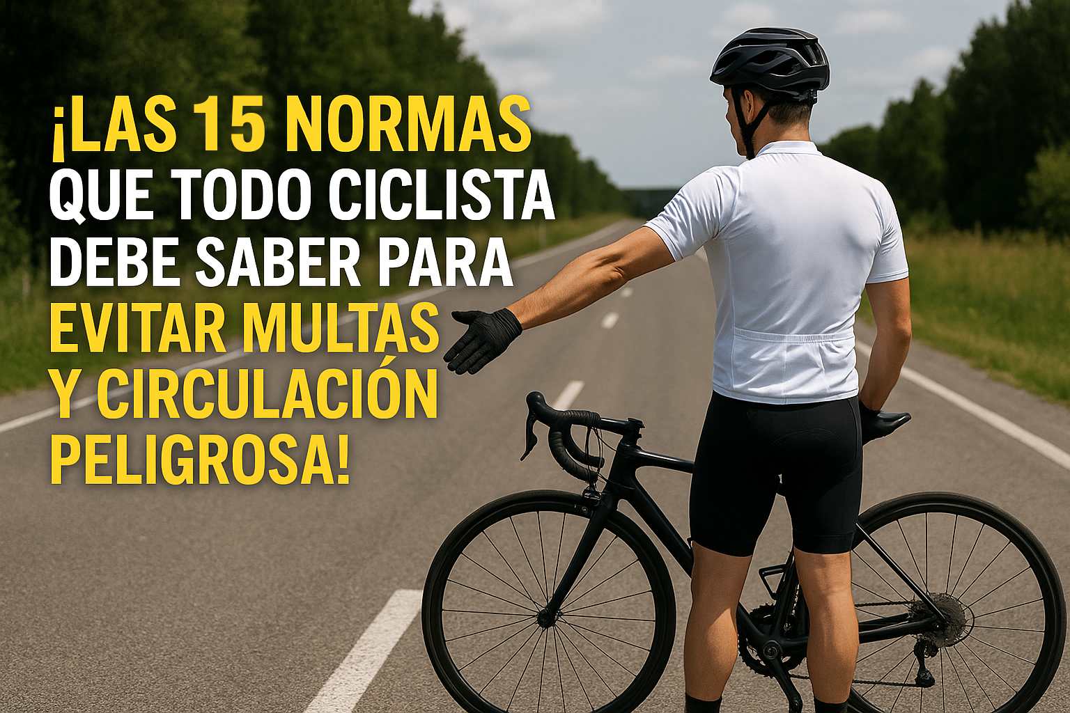 Las 15 normas que todo ciclista debe conocer por seguridad vial